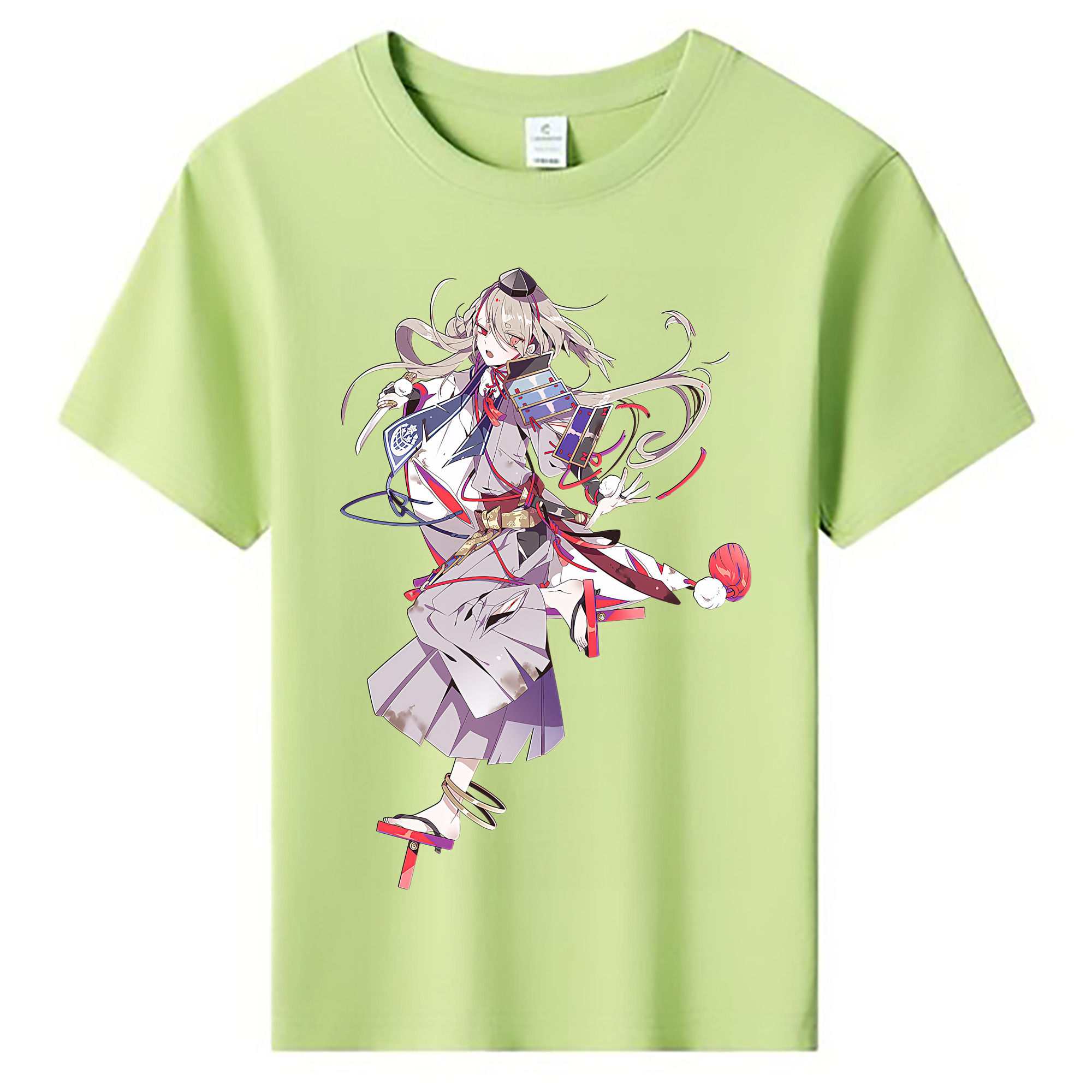 （画像用） 刀剣乱舞 Touken Ranbu 綿100％キッズTシャツ（フロントプリント）